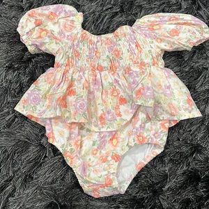 Arabella and Rose floral romper dress